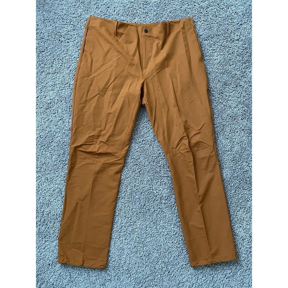 Men's THE NORTH FACE NWT Nylon Blend Project Pants Leather Brown Size 40 - Picture 1 of 6